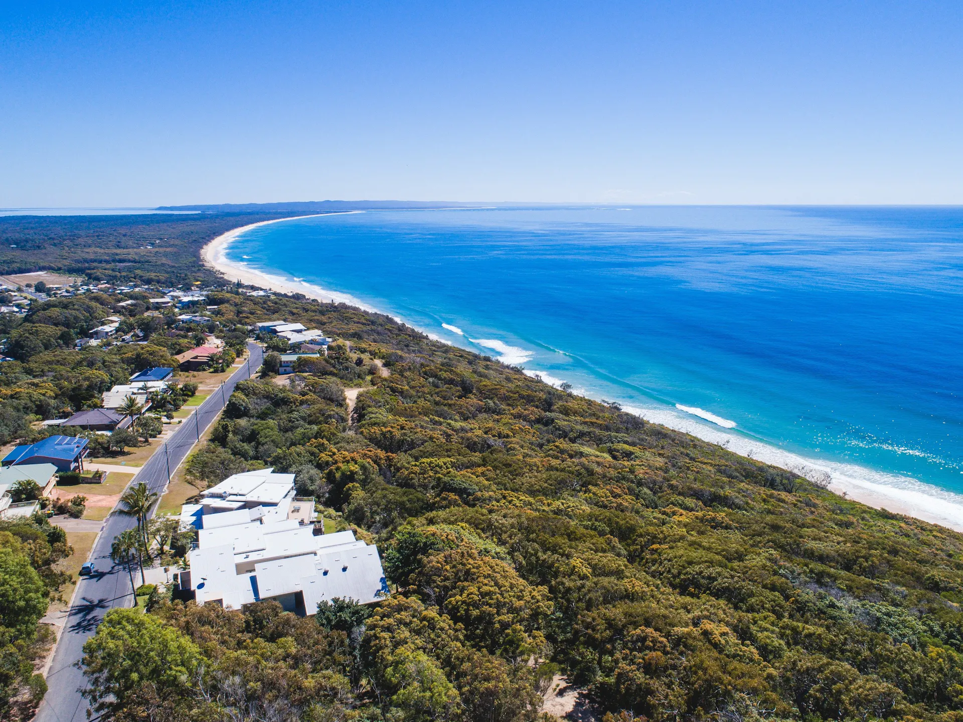 Views to Fraser Island