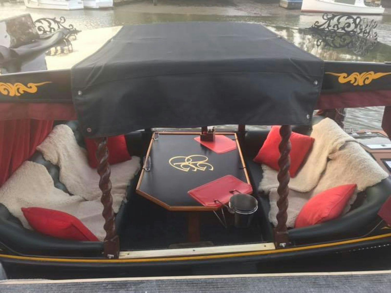 Cruise in luxury on Golden Gondolas