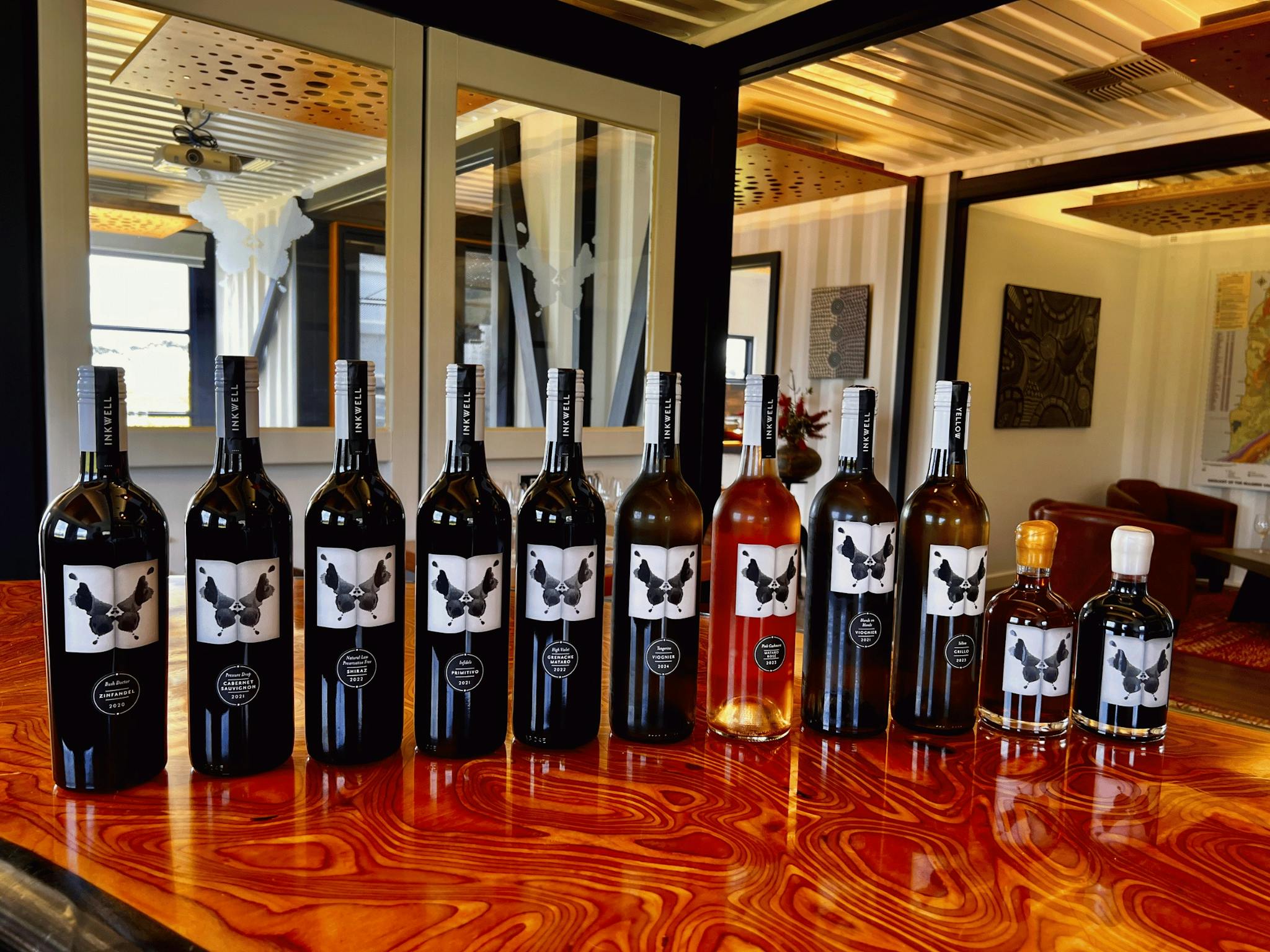 Diverse range of wines from Inkwell Wines