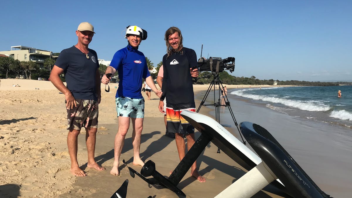 Fliteschool Noosa Sunrise Sam Mac and boys