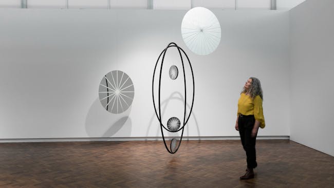 Installation view Lisa Sammut, Radial Sign, 2023, Goulburn Regional Art Gallery