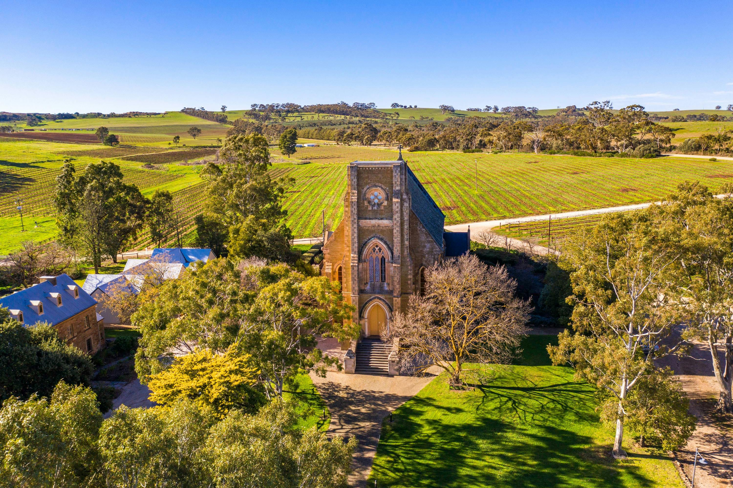 Drone of church