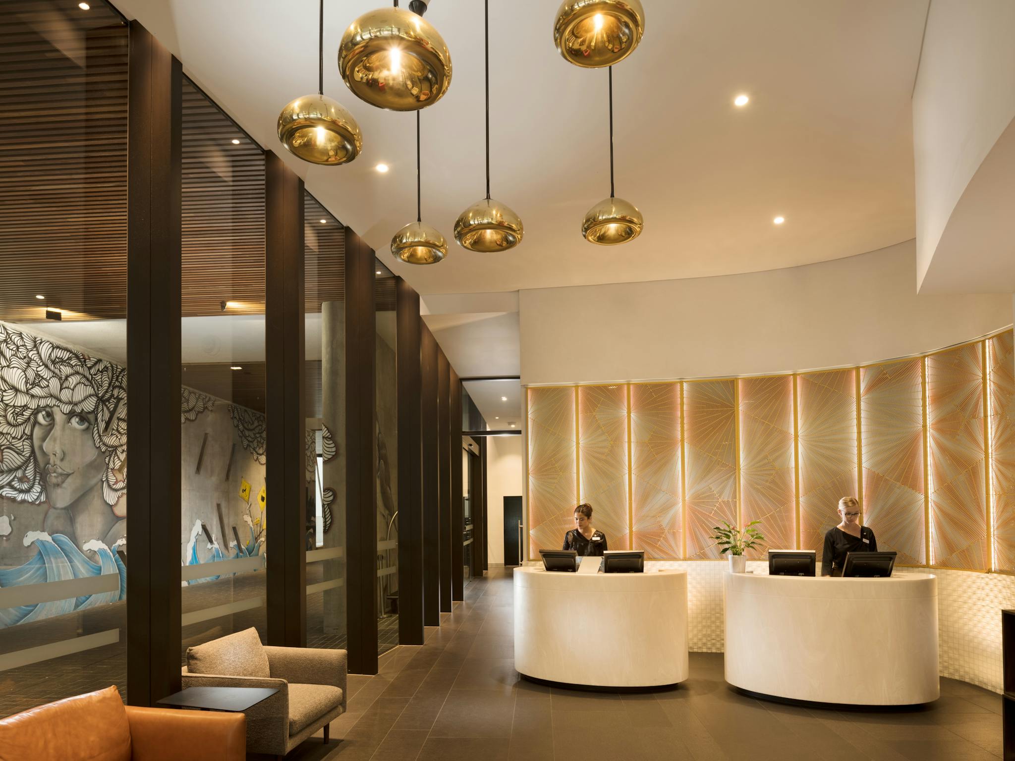 Four Points by Sheraton Brisbane Lobby Four Points by Sheraton Brisbane Lobby