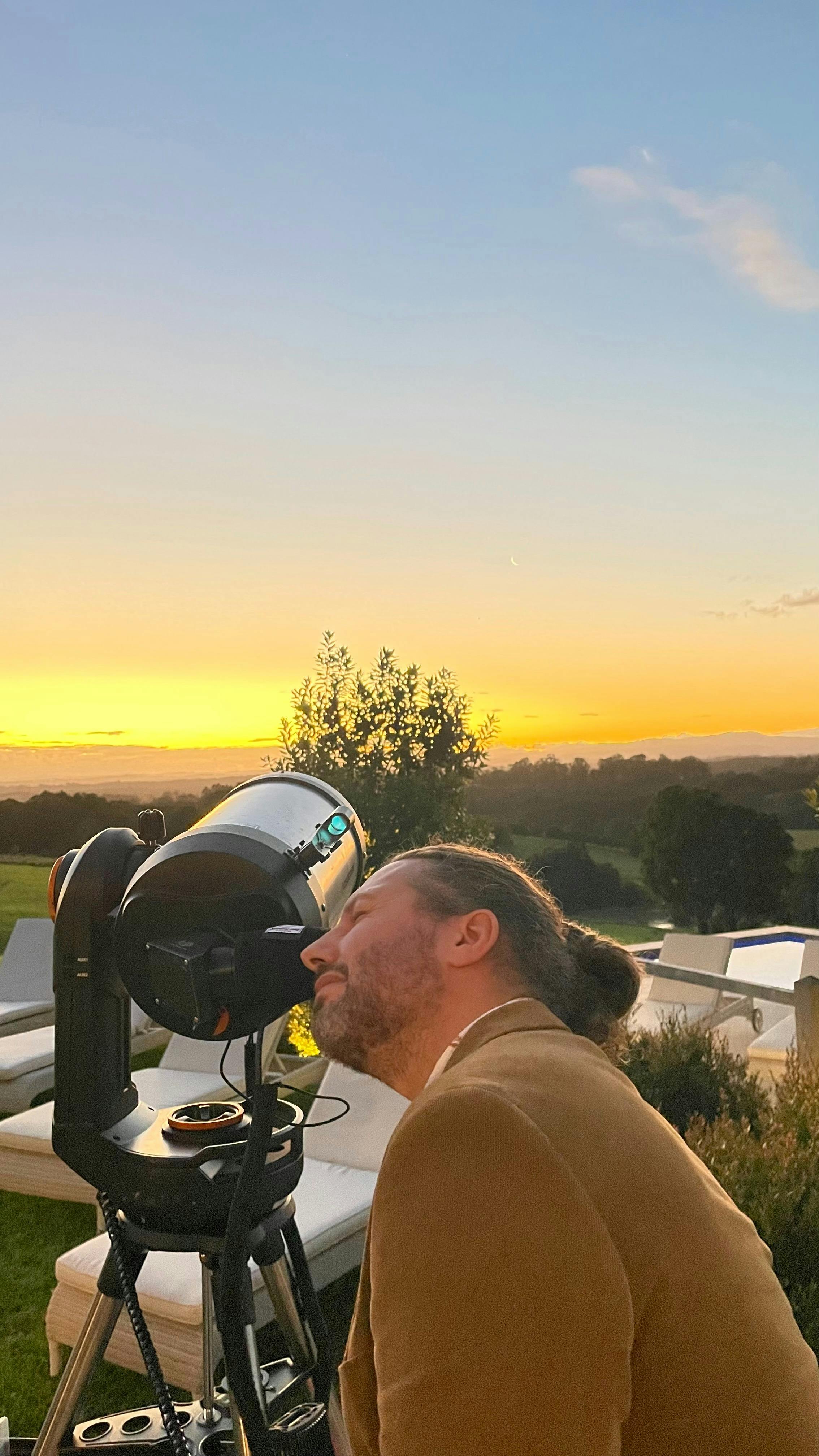 바이런 베이 별 관찰