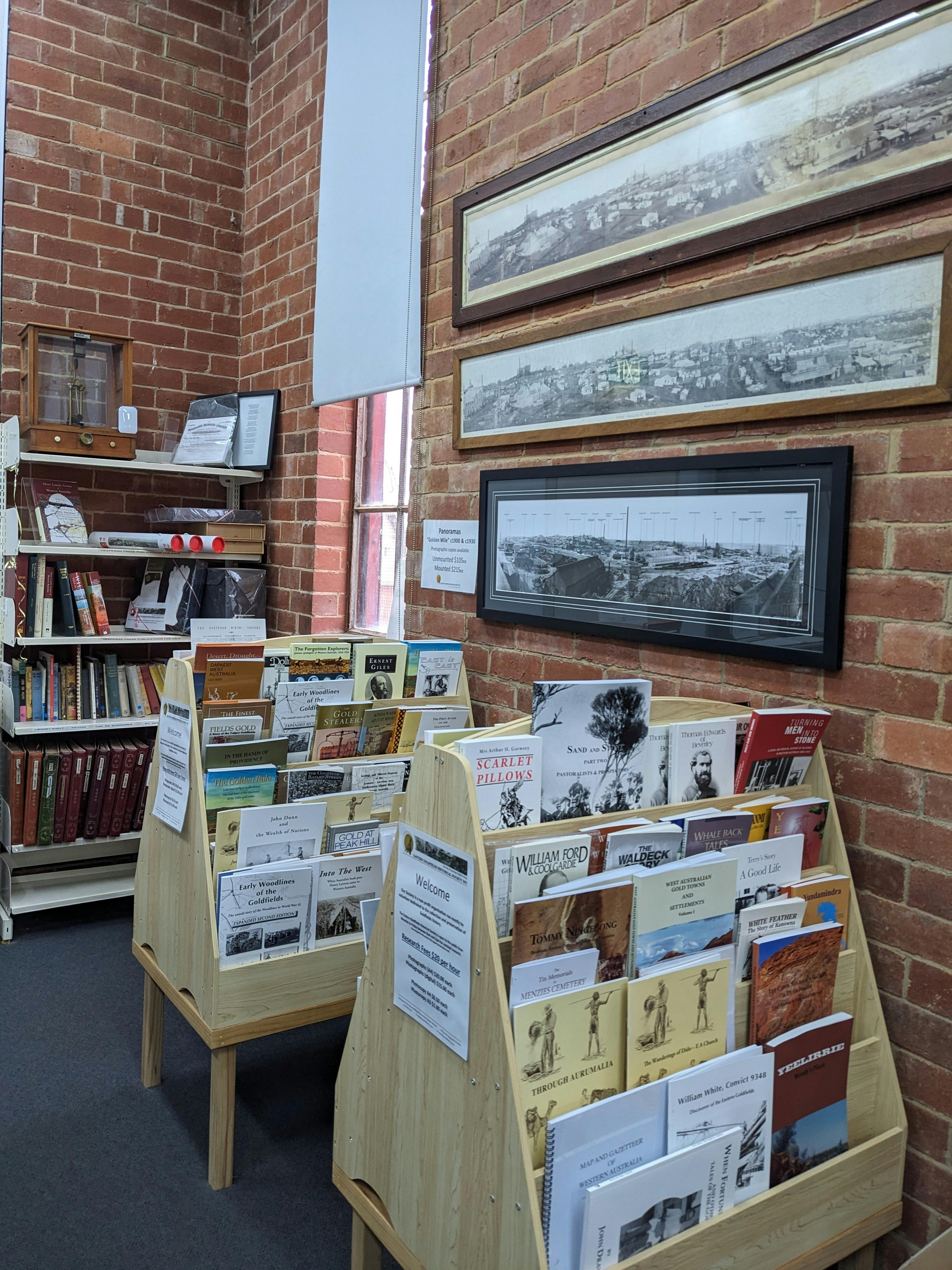 Bookshop at the EGHS