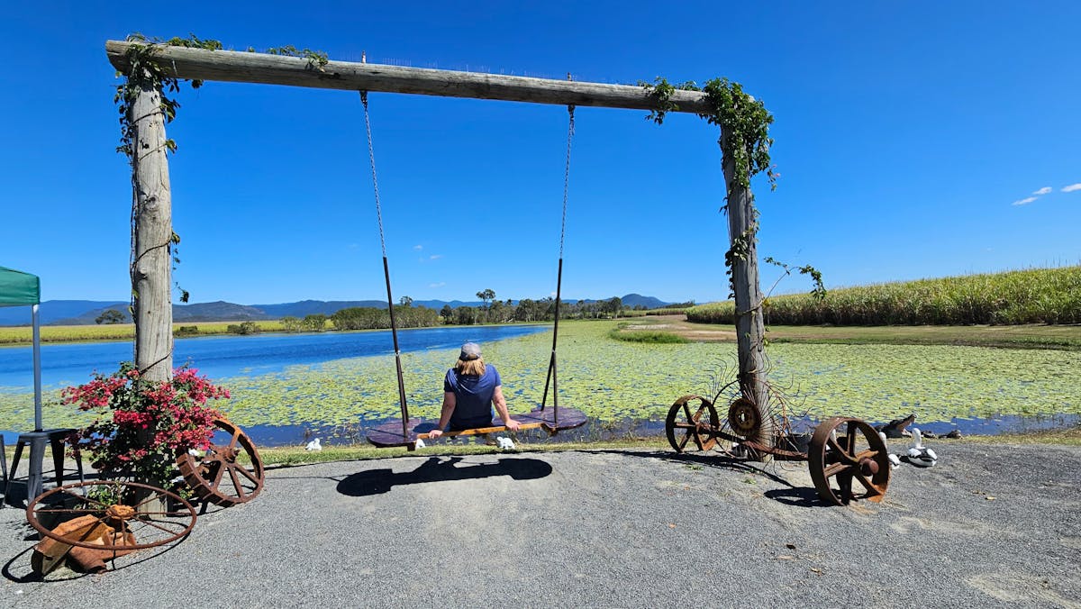 The Love Swing at Oh Deer Farmstay