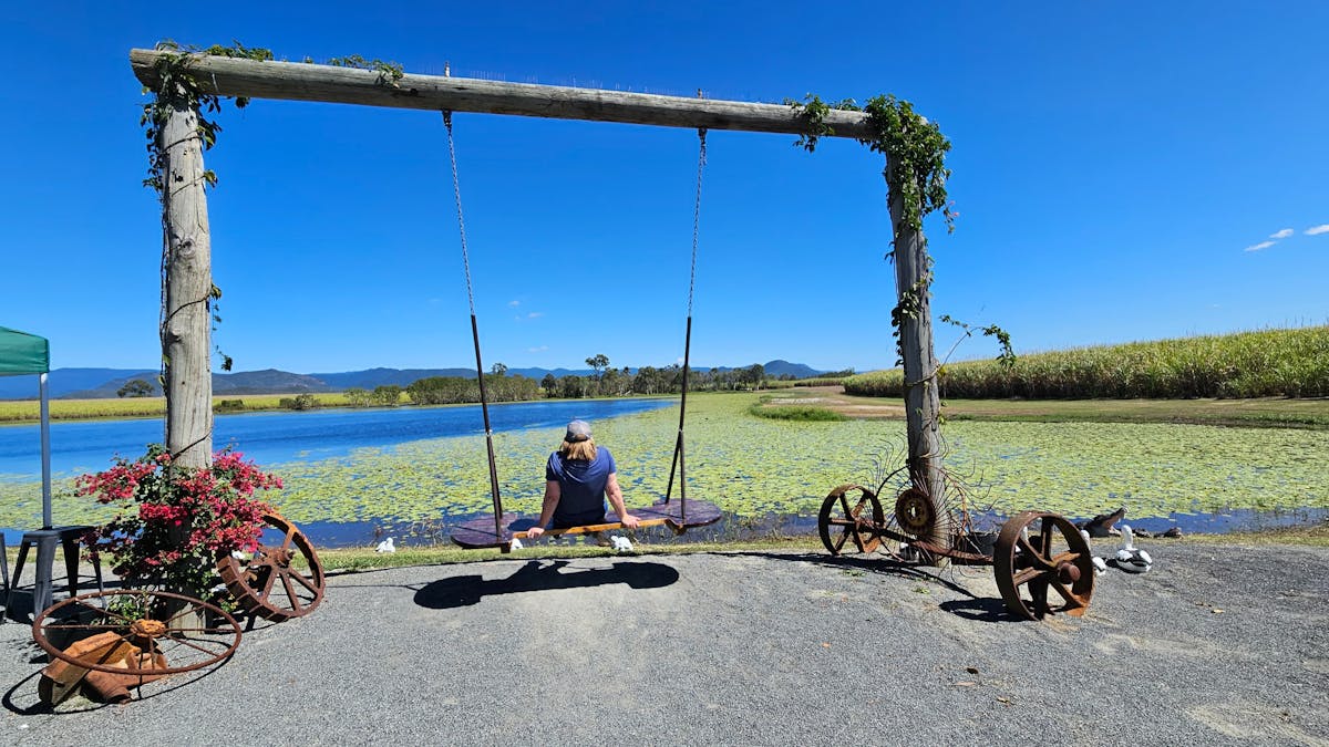 The Love Swing at Oh Deer Farmstay
