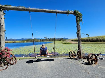 The Love Swing at Oh Deer Farmstay
