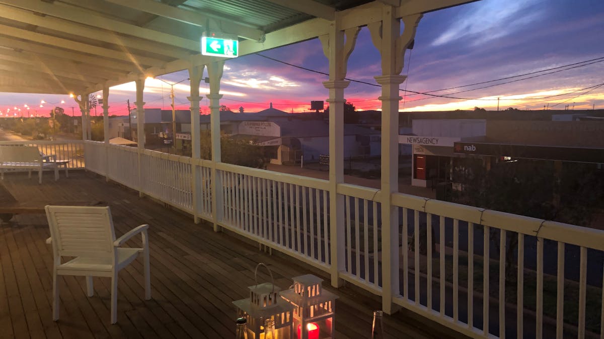 Beautiful outback sunsets
