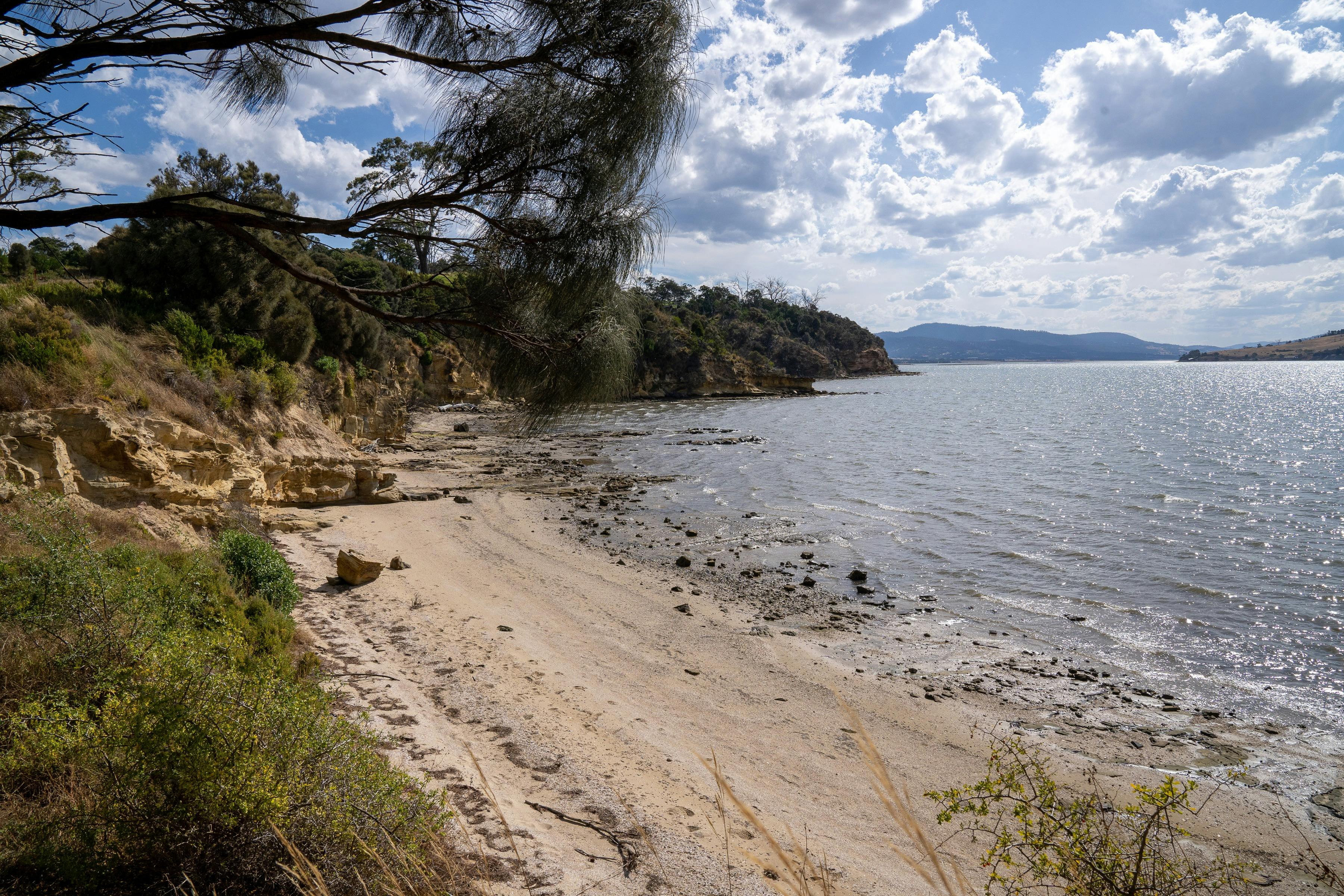 Beach along TGC's famous 3rd hole, perfect location for wedding photographs.