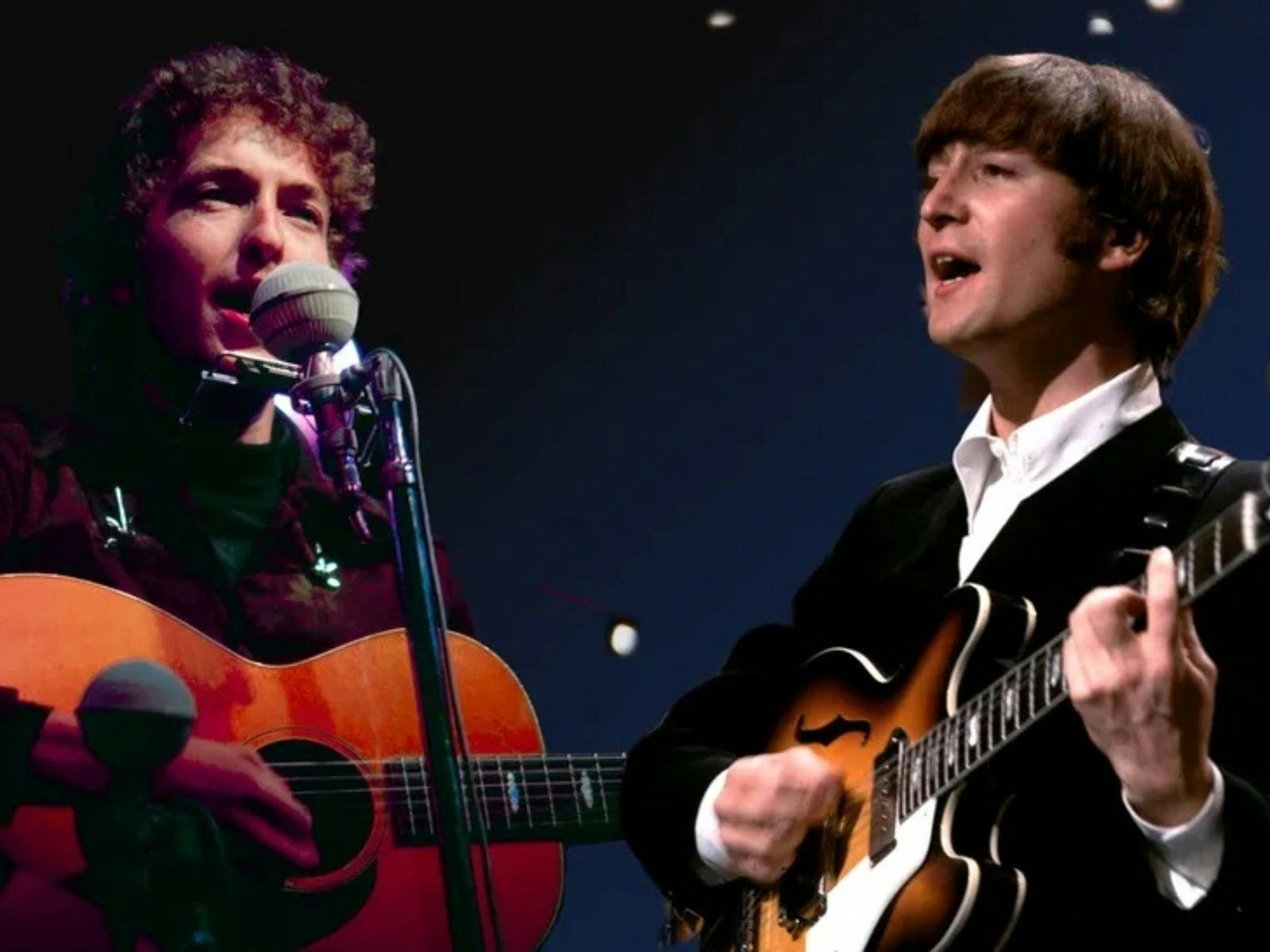 bob dylan, john lennon
