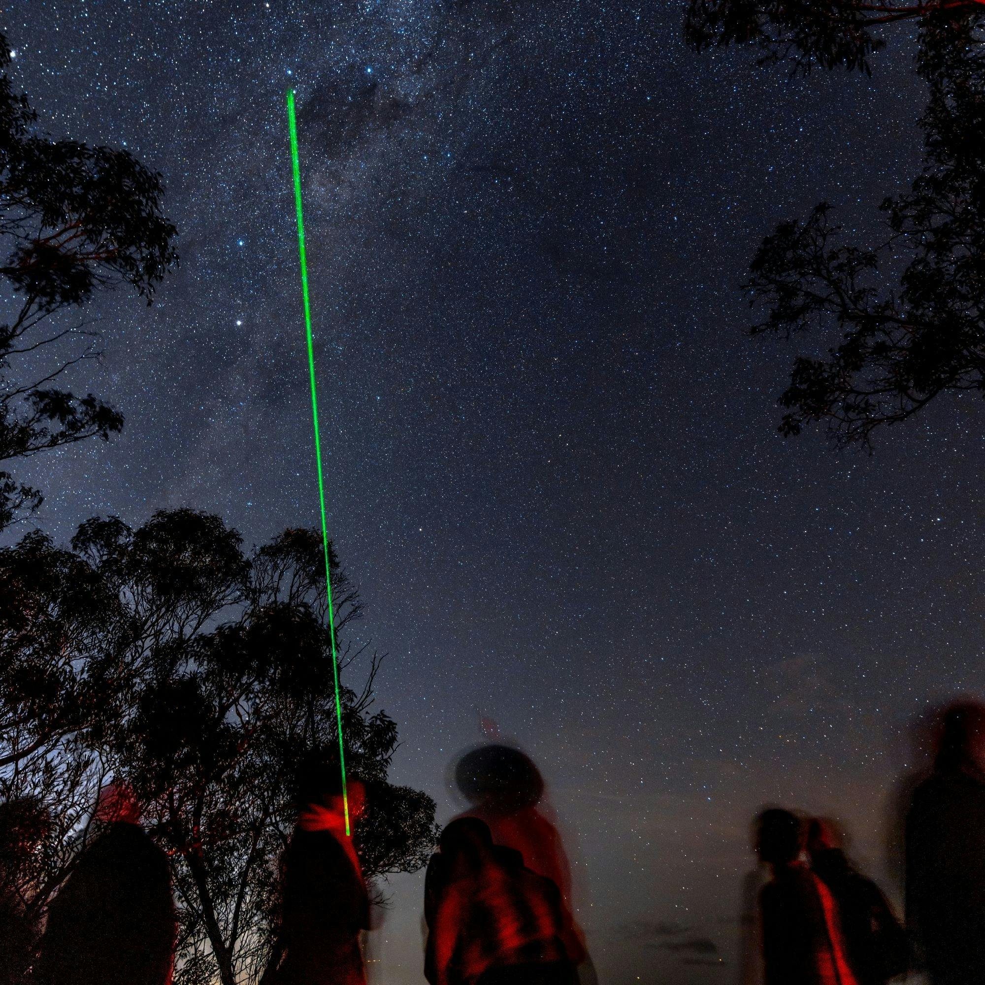 Laser Stargazing
