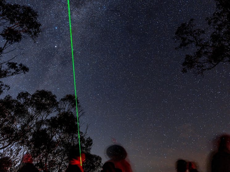 Laser Stargazing