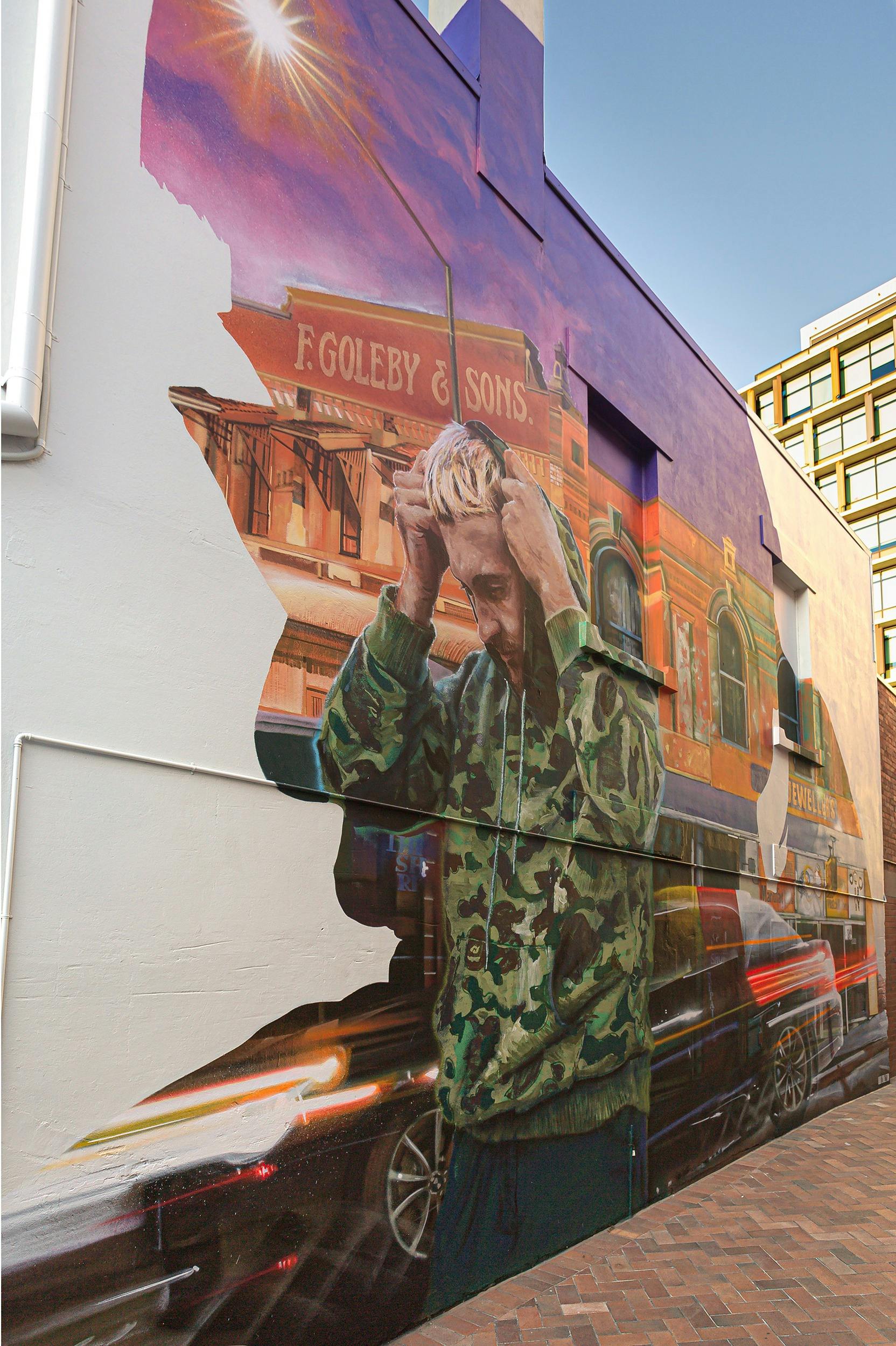 Ipswich Central Street Art Trail | "The Unveiling' by Gus Eagleton