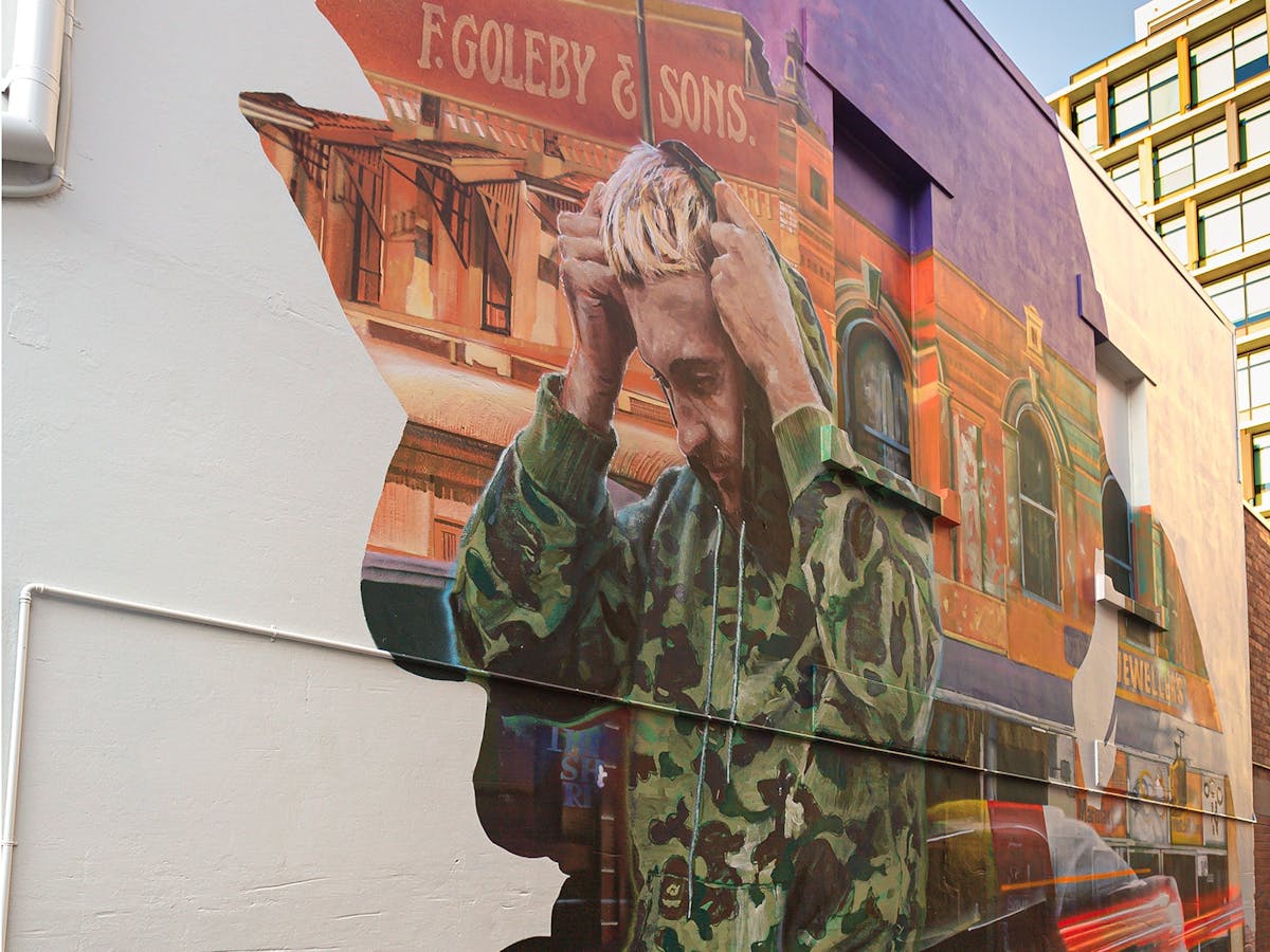 Ipswich Central Street Art Trail | "The Unveiling' by Gus Eagleton