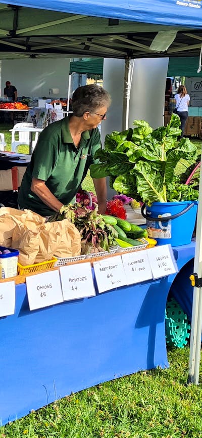 Local vegetables and plants