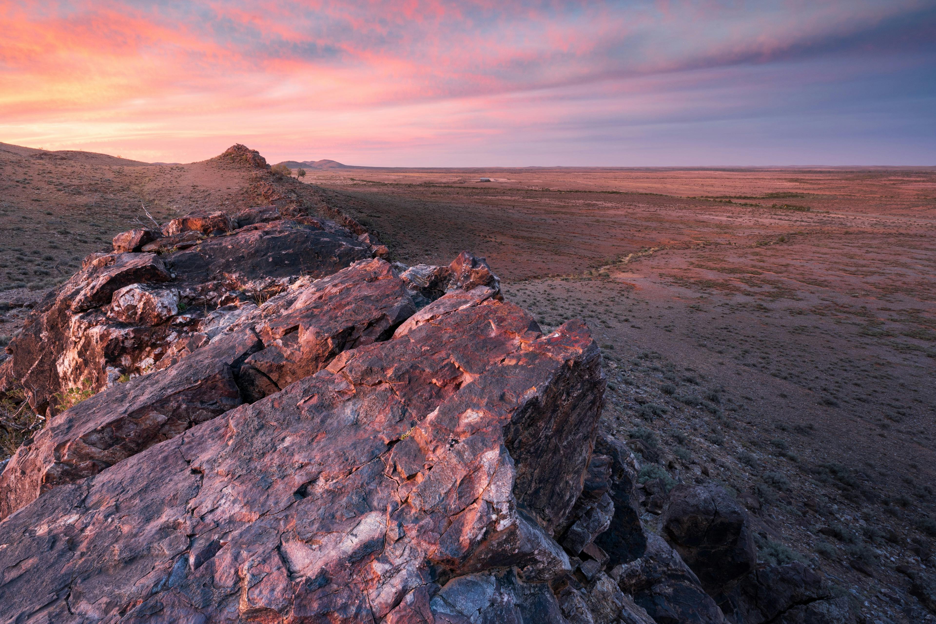 Outback NSW landscape