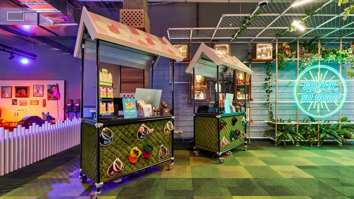 Holey Moley mini golf in Mt Gravatt Brisbane