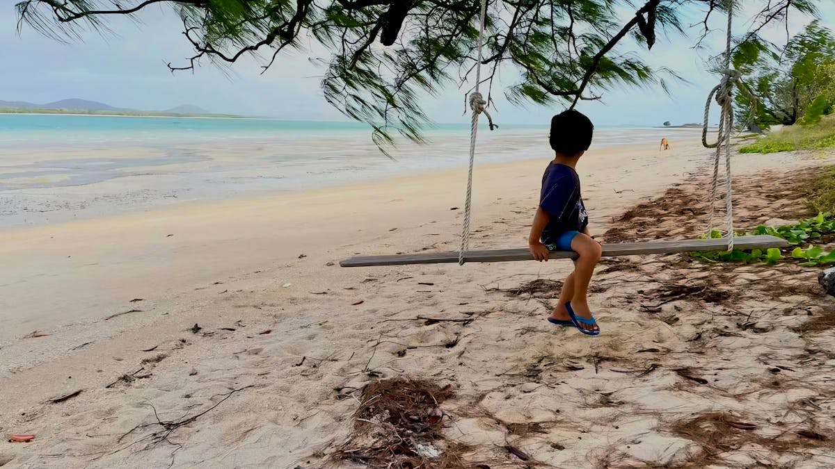 Back beach
