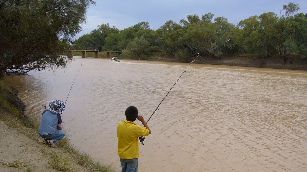 Cooper's Creek is the ideal place to pull in a Yellow Belly or two.