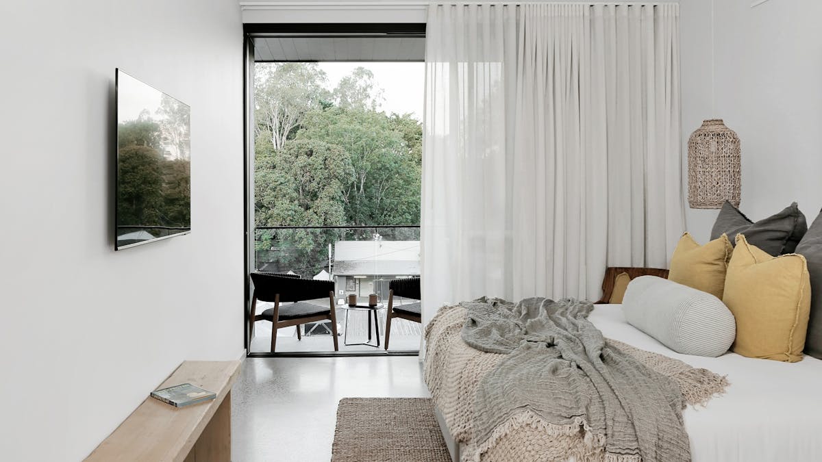 Studio with Balcony