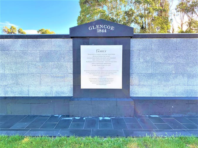 Glencoe Memorial Wall
