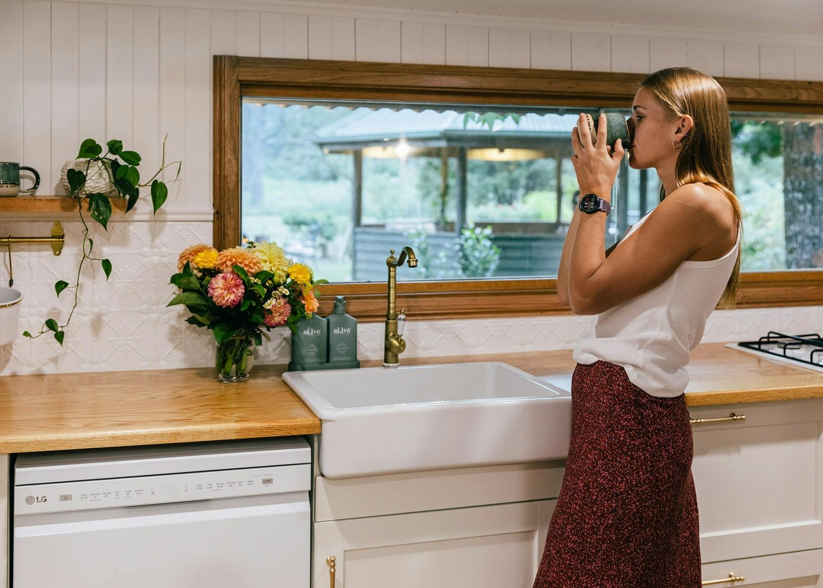 Country style kitchen vibes