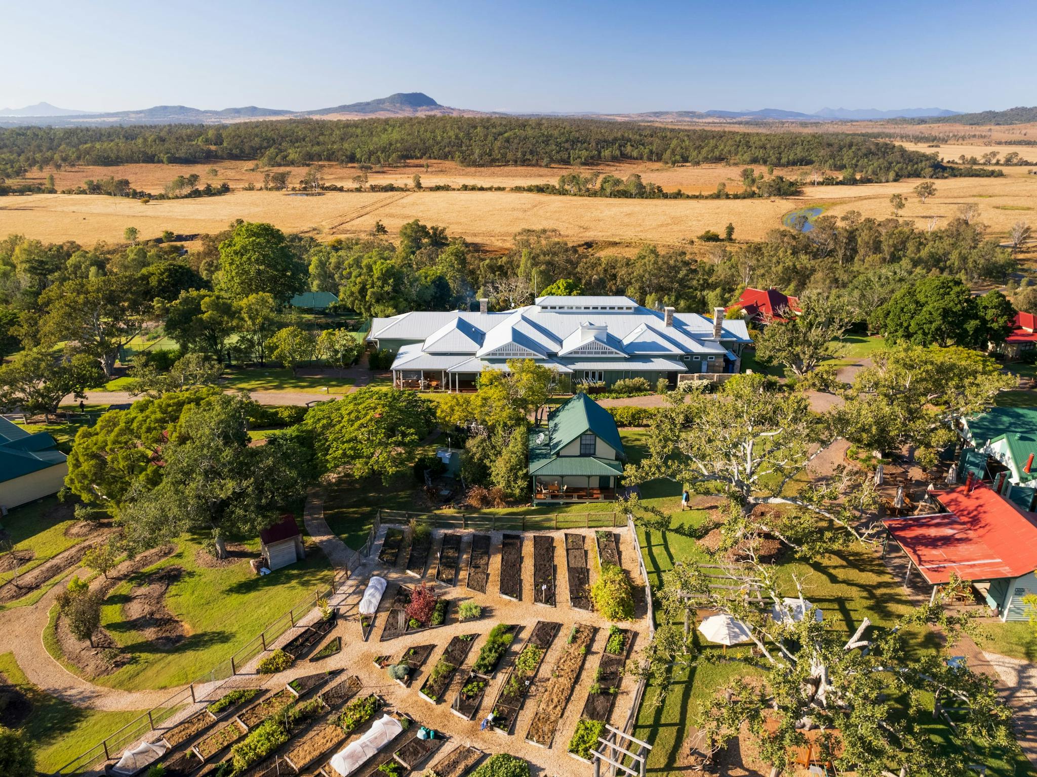 Aerial shot of Spicers Hidden Vale Aerial shot of Spicers Hidden Vale