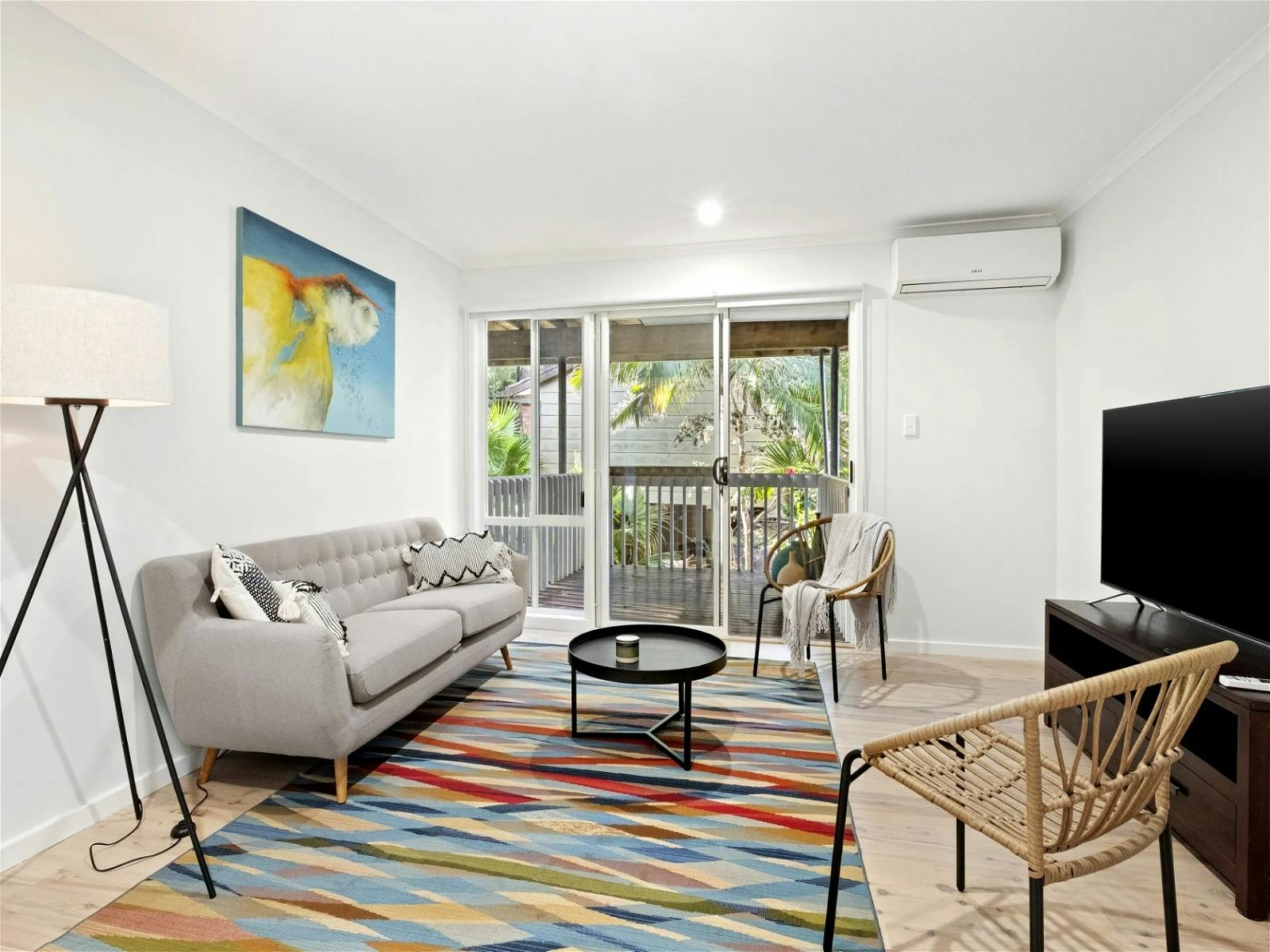 Multiple living areas perfect for entertainment