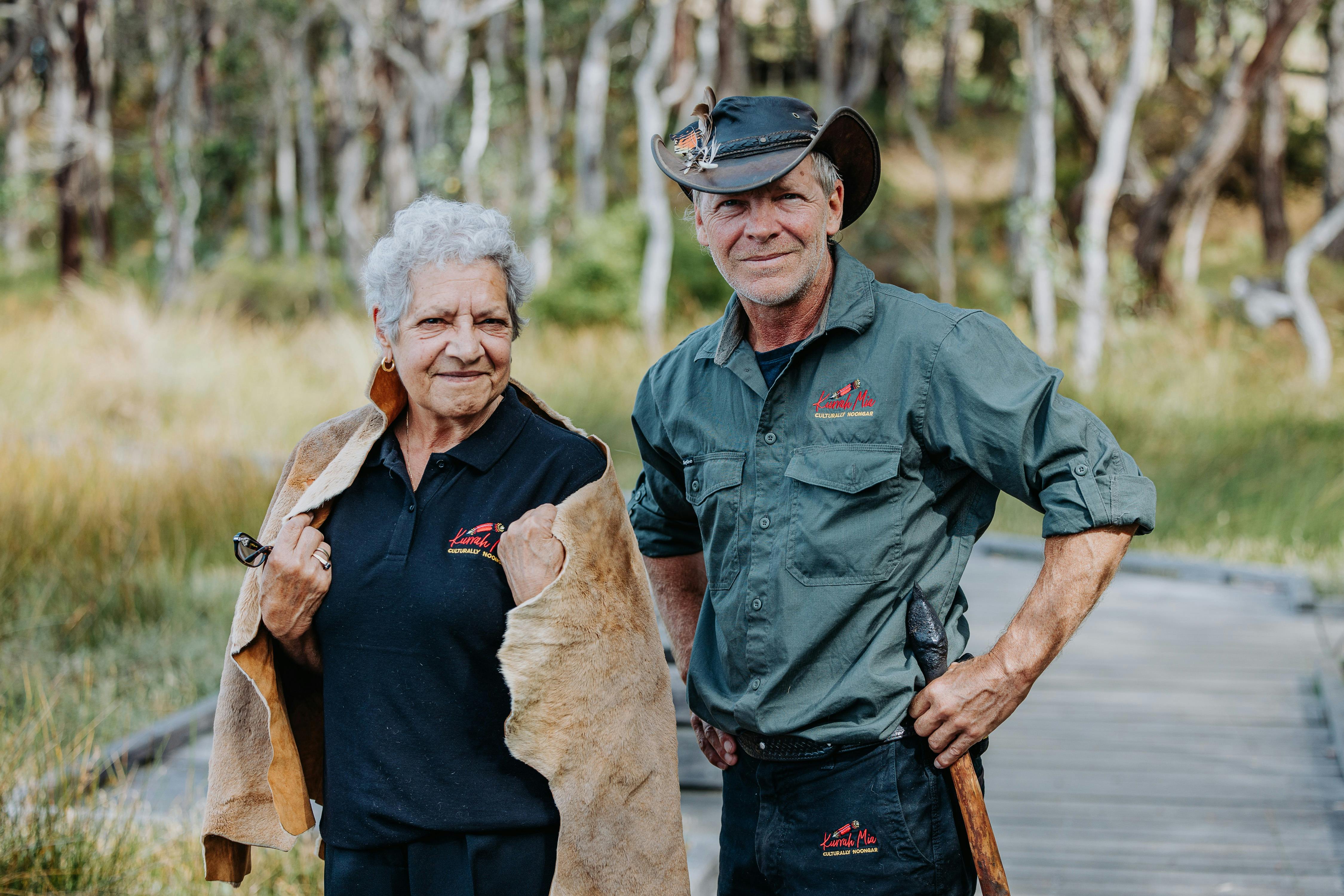 Vernice and Larry on Menang country