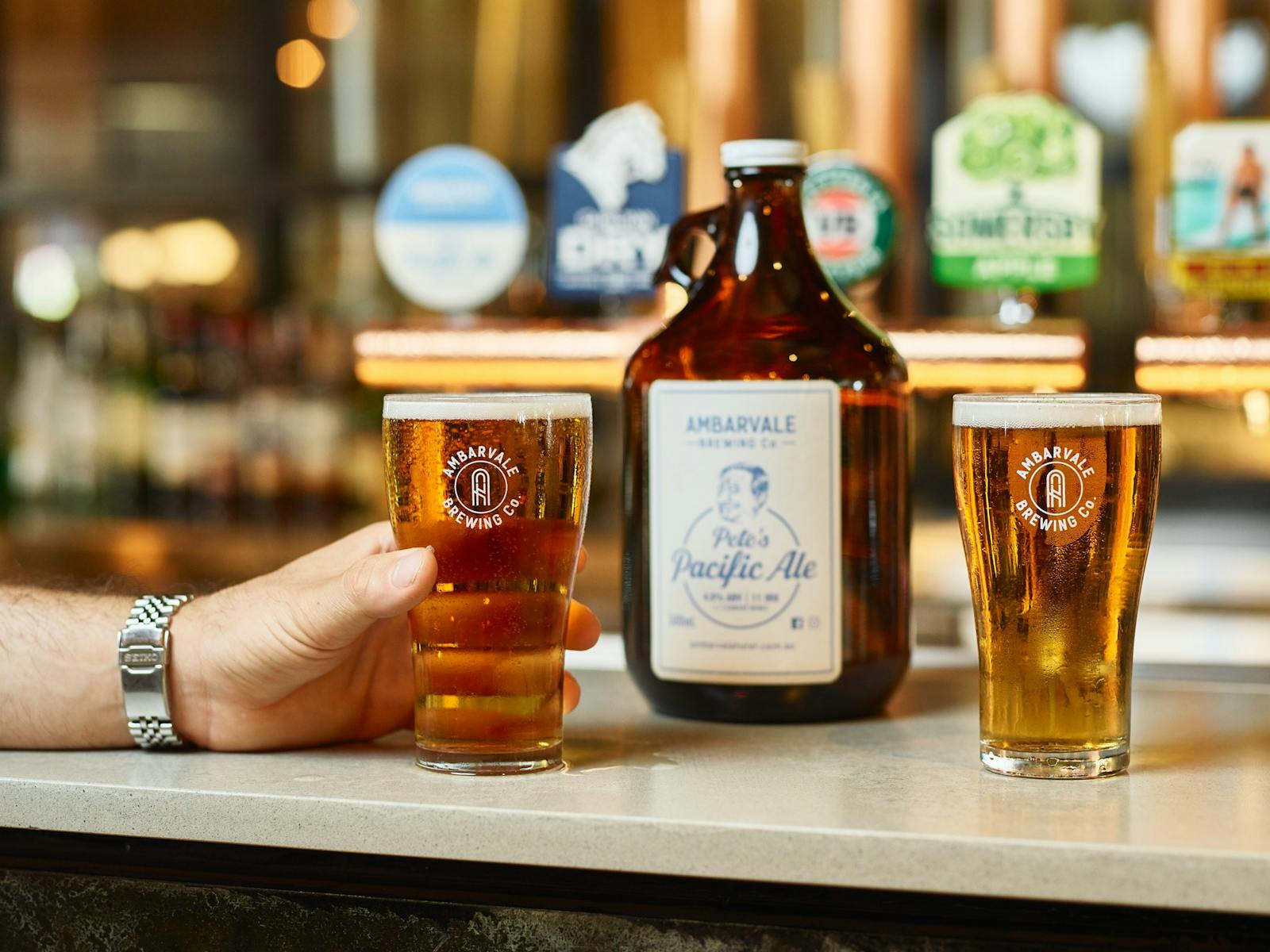 Beers from Ambarvale Brewing Co