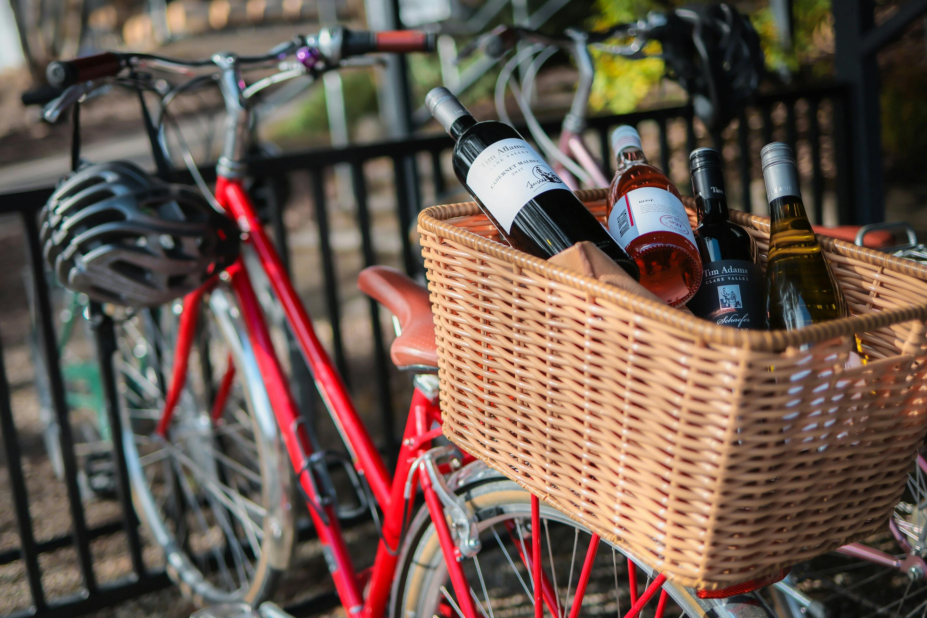 Bike in rack
