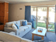 Open plan kitchen, lounge dining