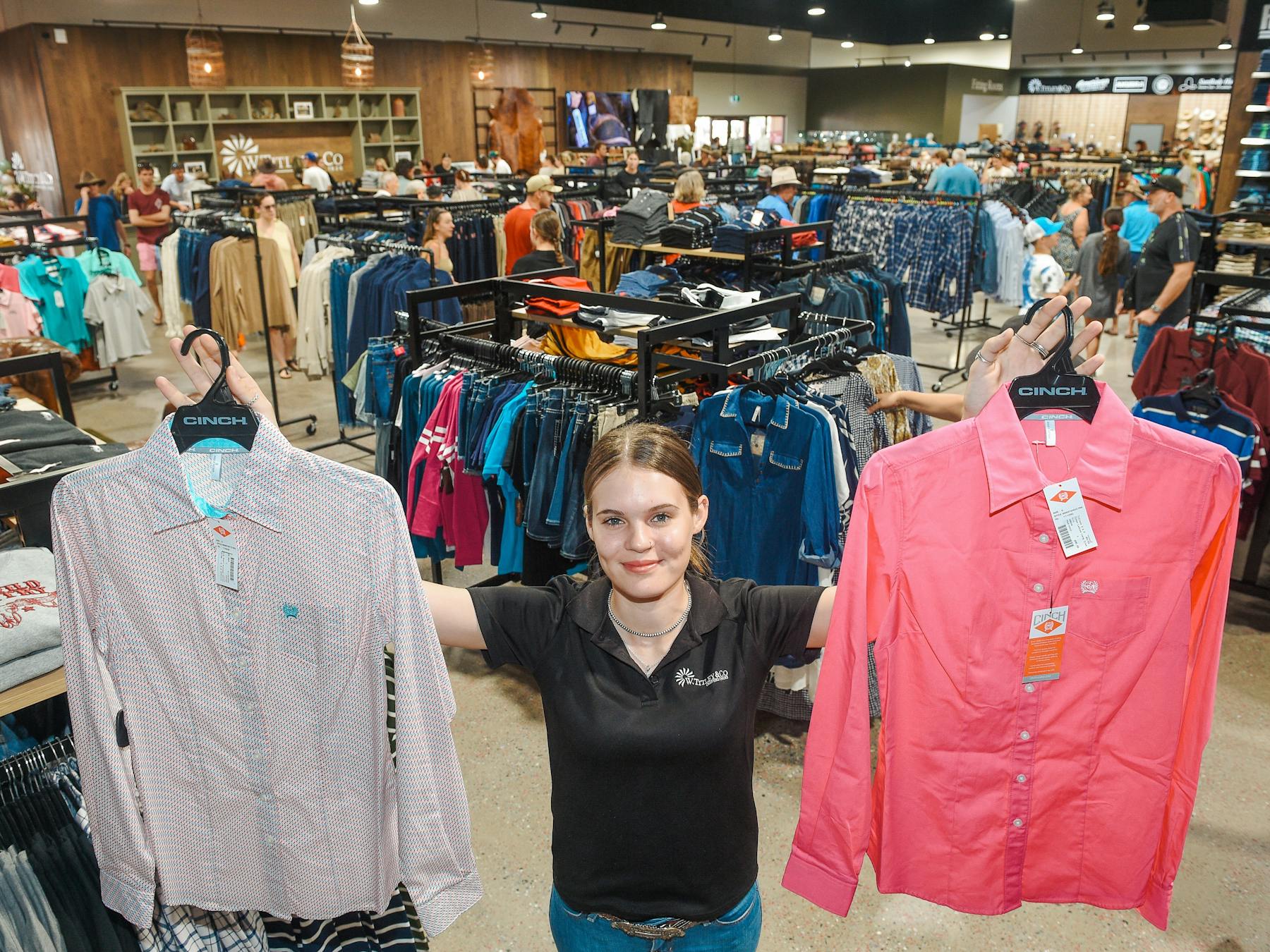 Shopping at Goldtower Central