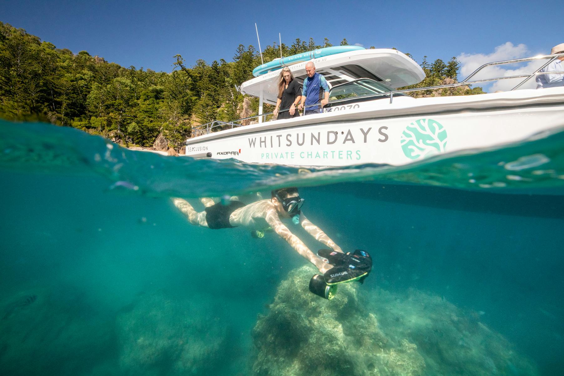 Full day sea scooter
