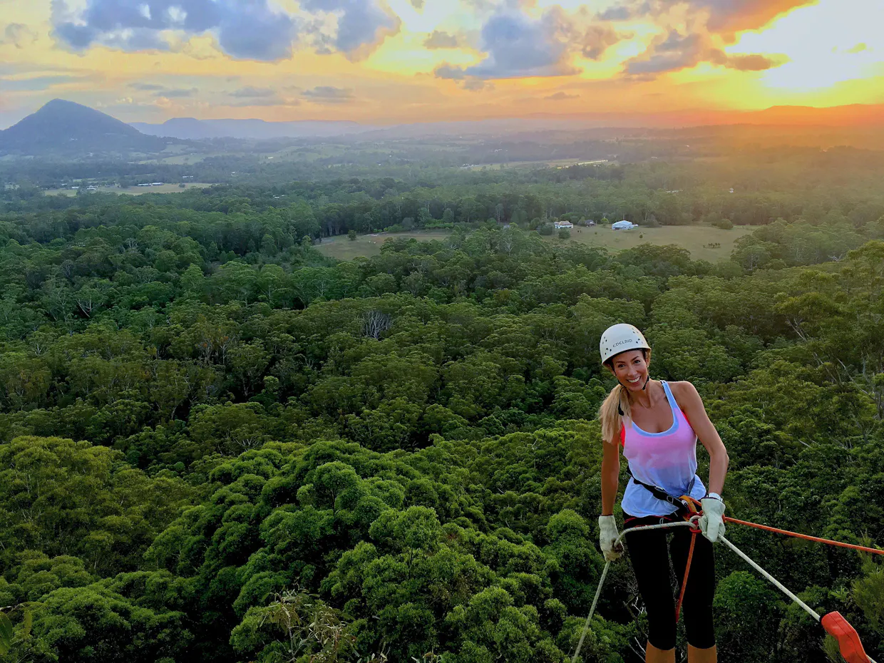 Saturday Sunset Abseil