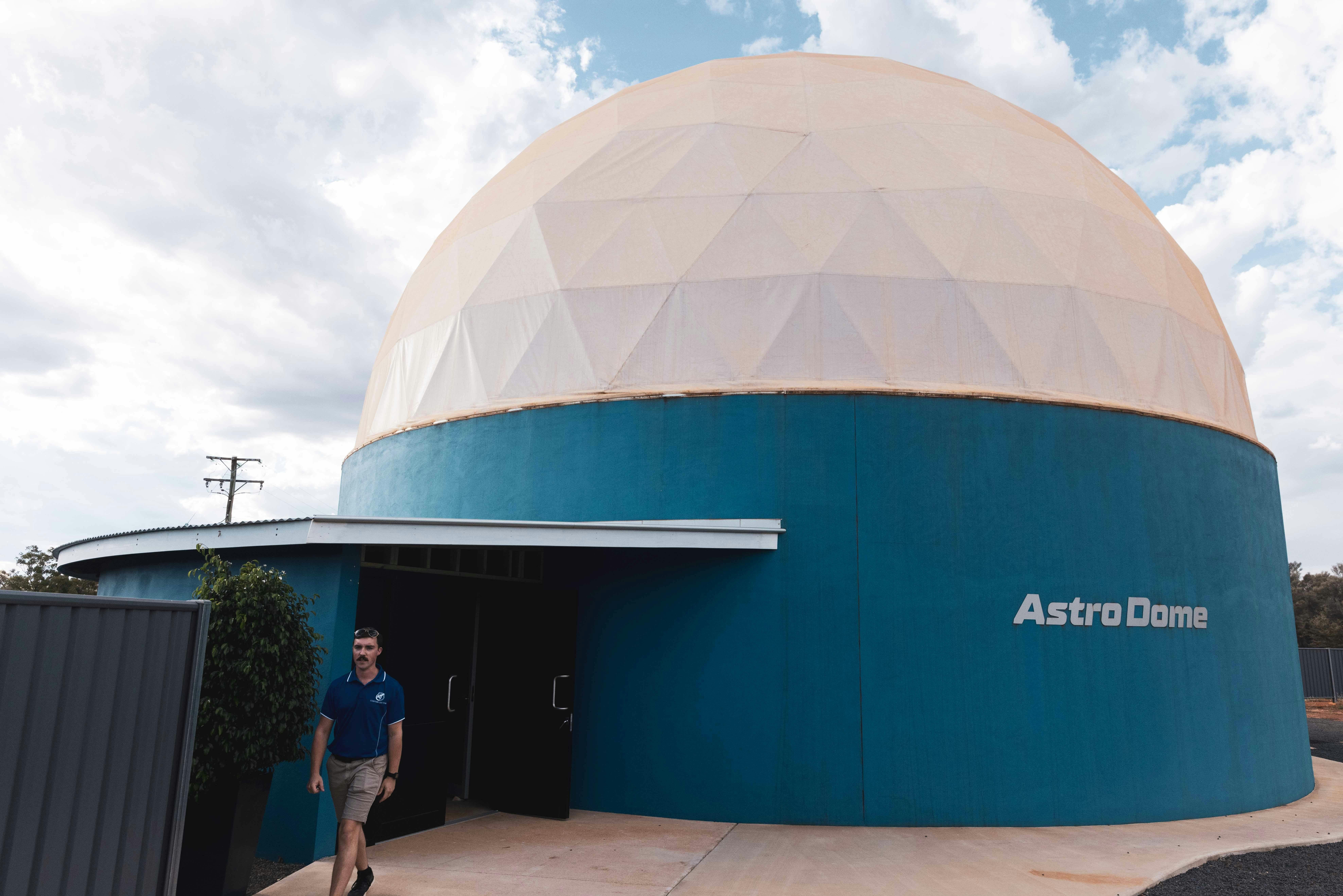 Photo of Planetarium on cloudy day.