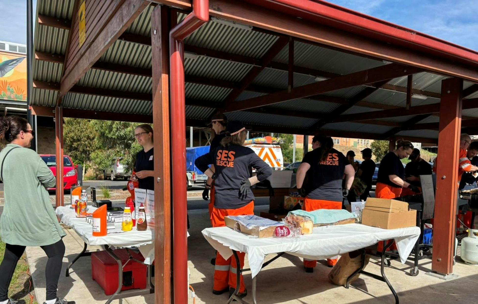 SES BBQ -Rail Trail Market
