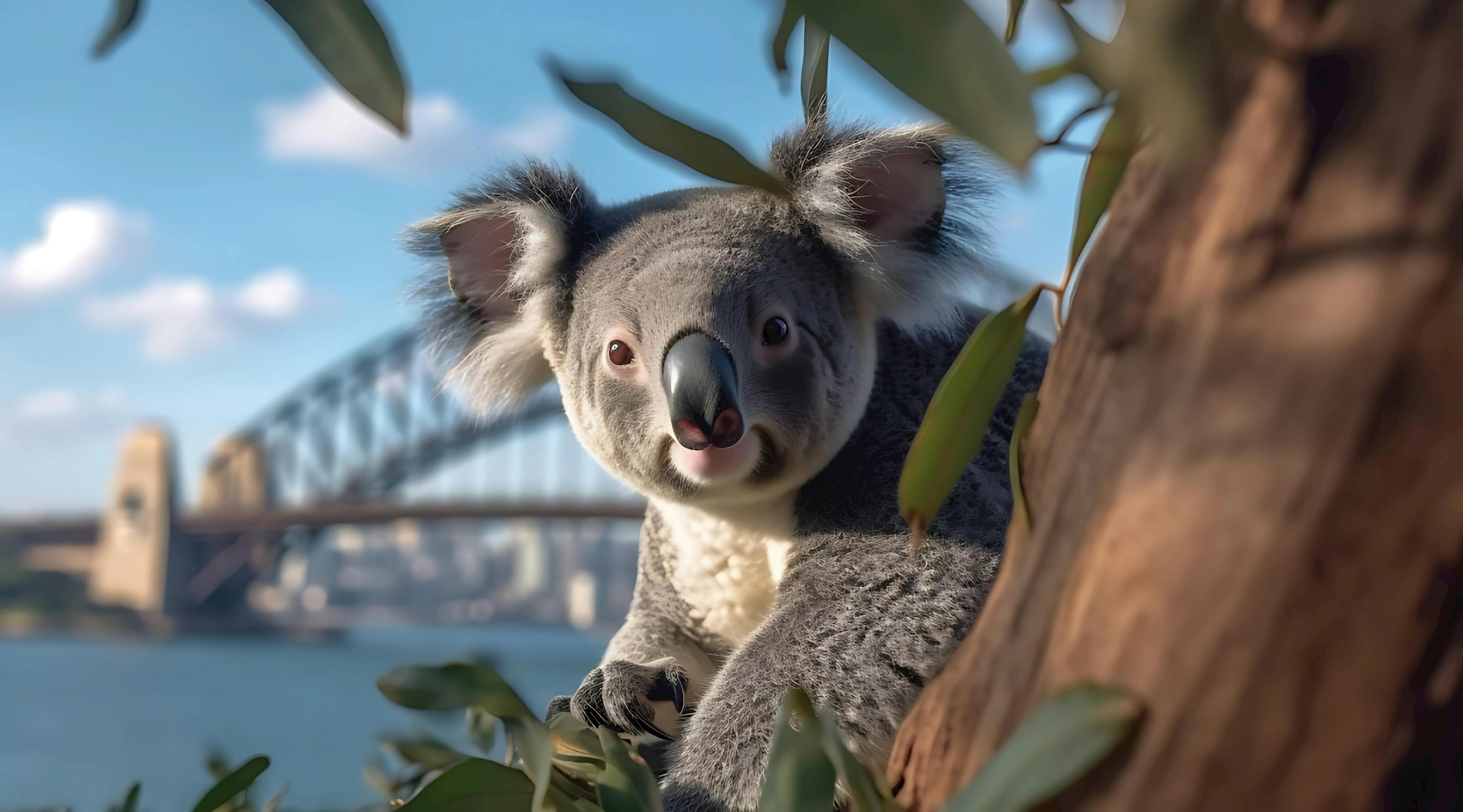Meet the real Aussie locals such as cuddly koalas at Taronga.