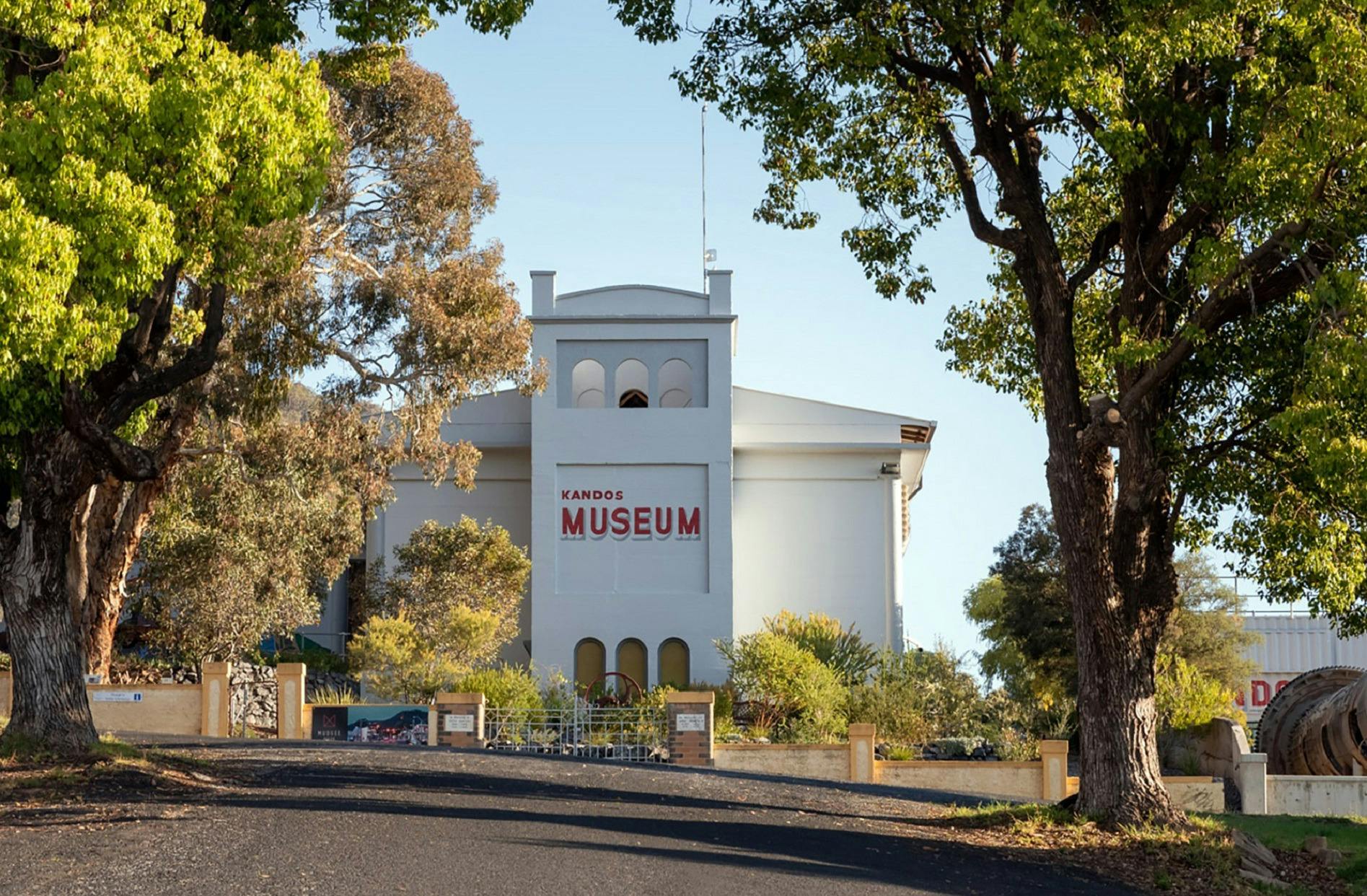 Kandos Museum at the top of Jaques Street, Kandos