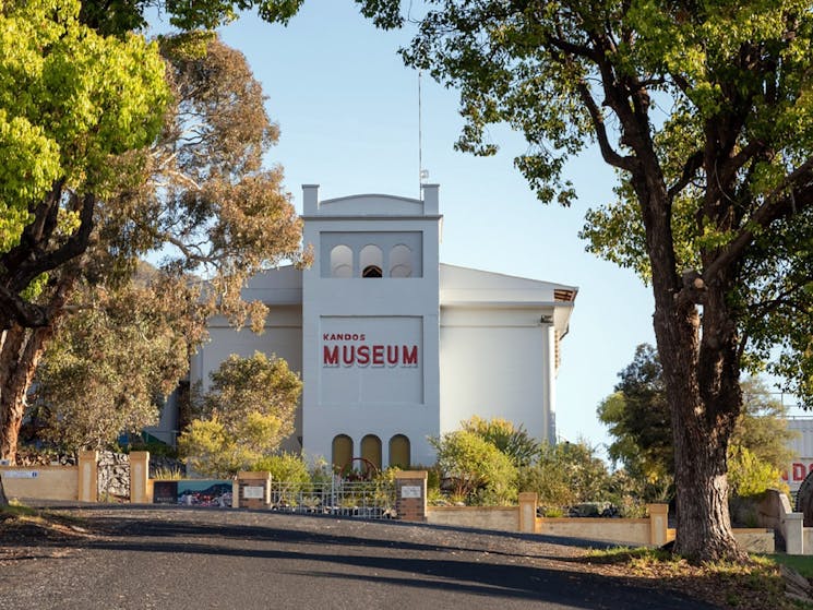 Kandos Museum at the top of Jaques Street, Kandos