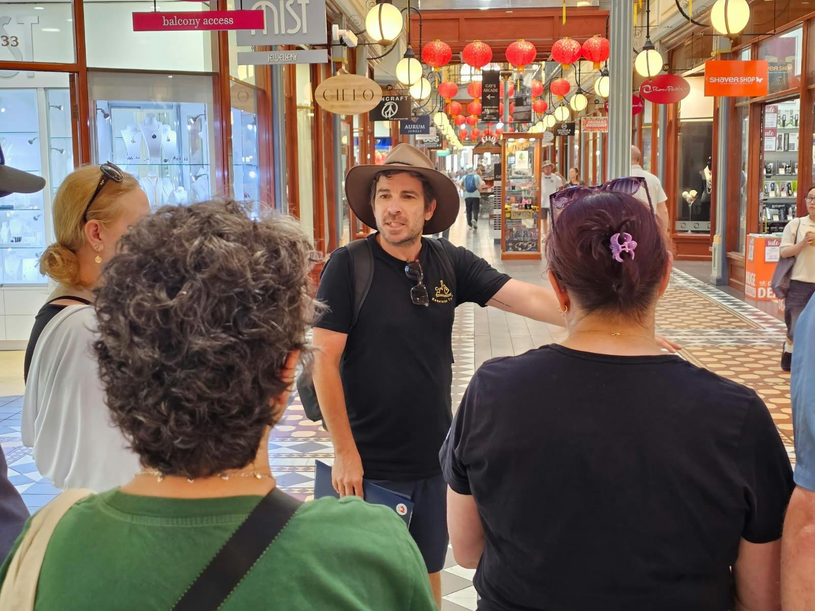 Tour Group with Guide