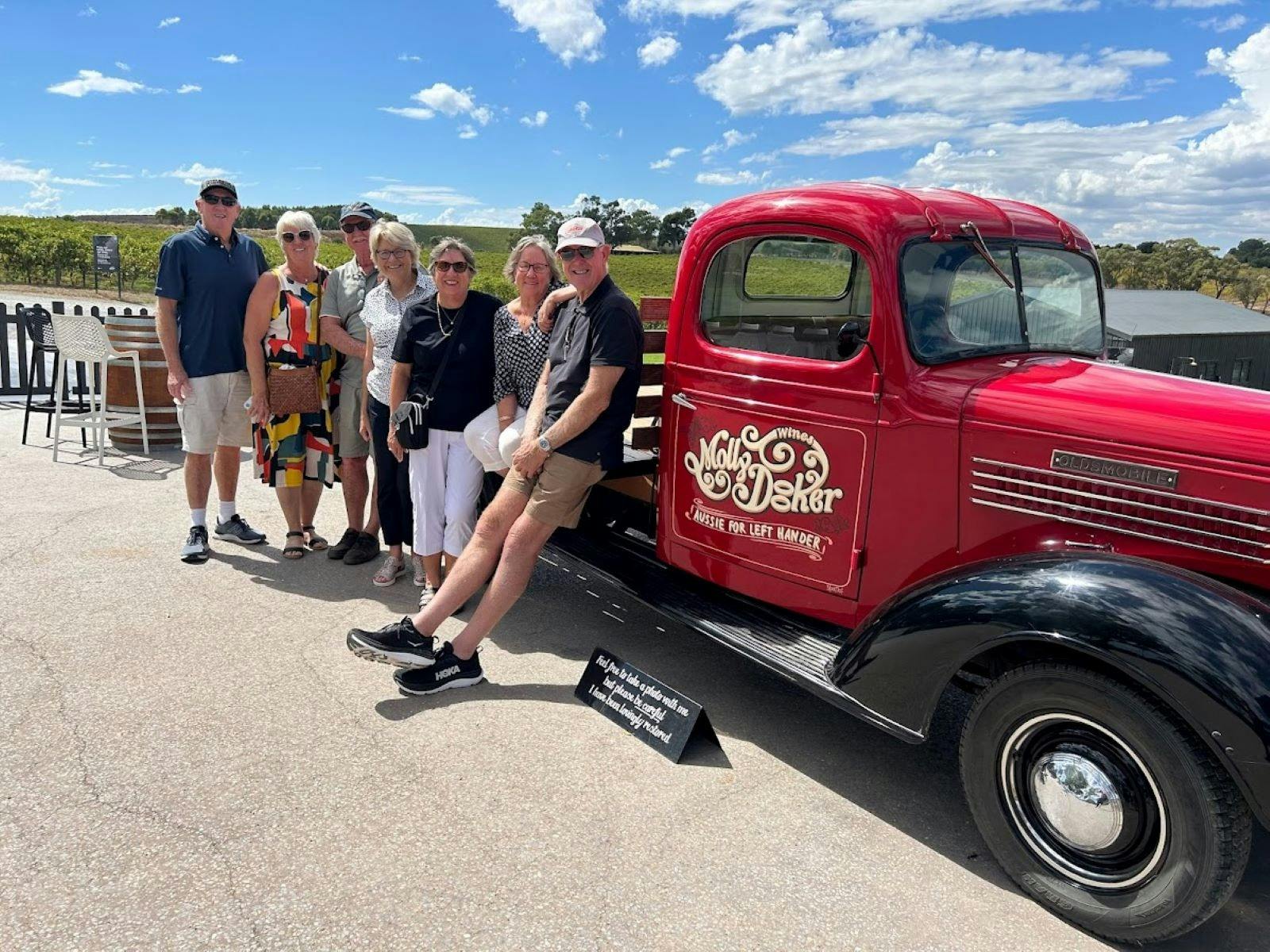 McLaren Vale- Visiting Molly Dooker's