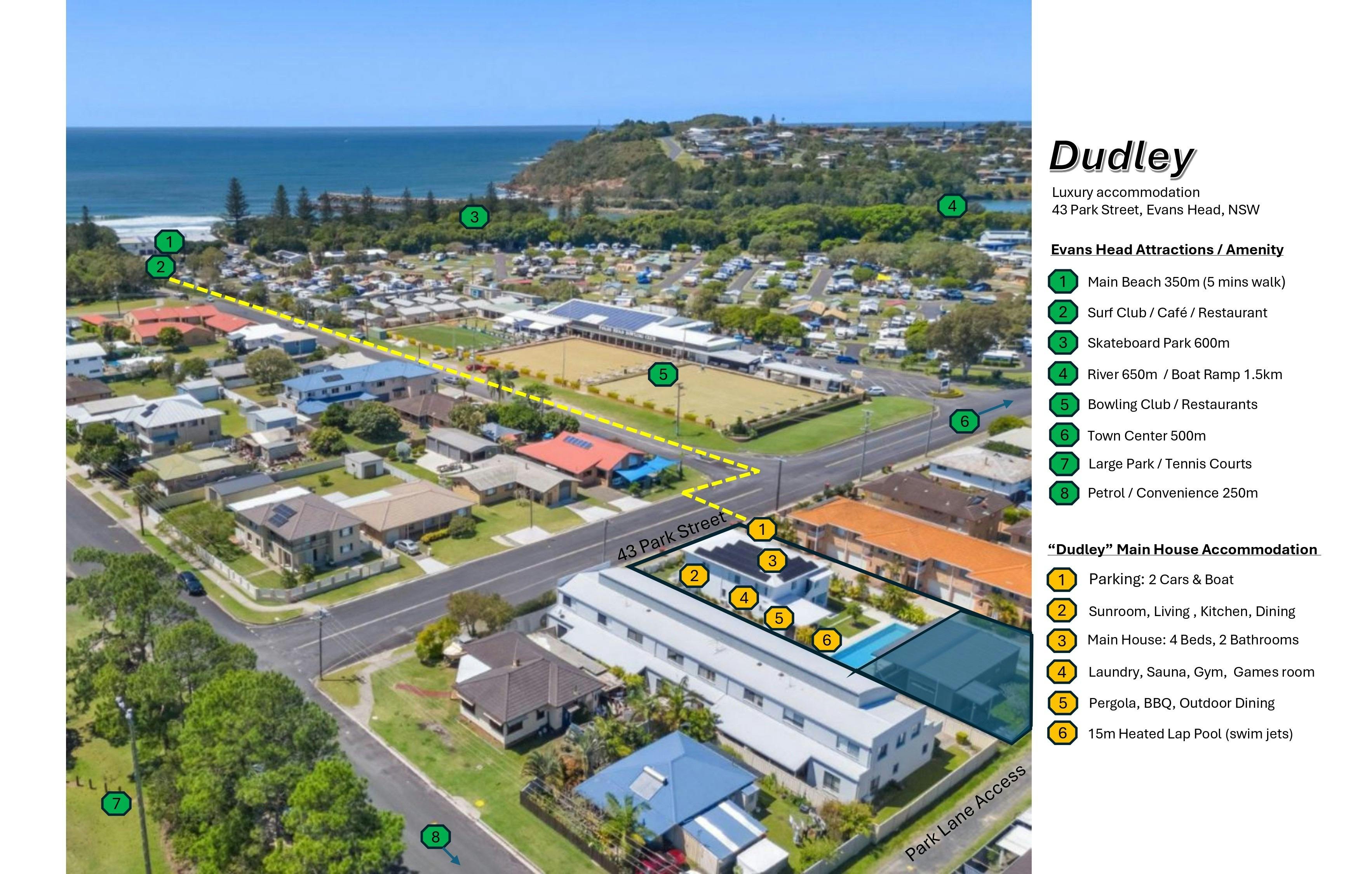 Dudley Luxury Accommodation Evans Head NSW Australia