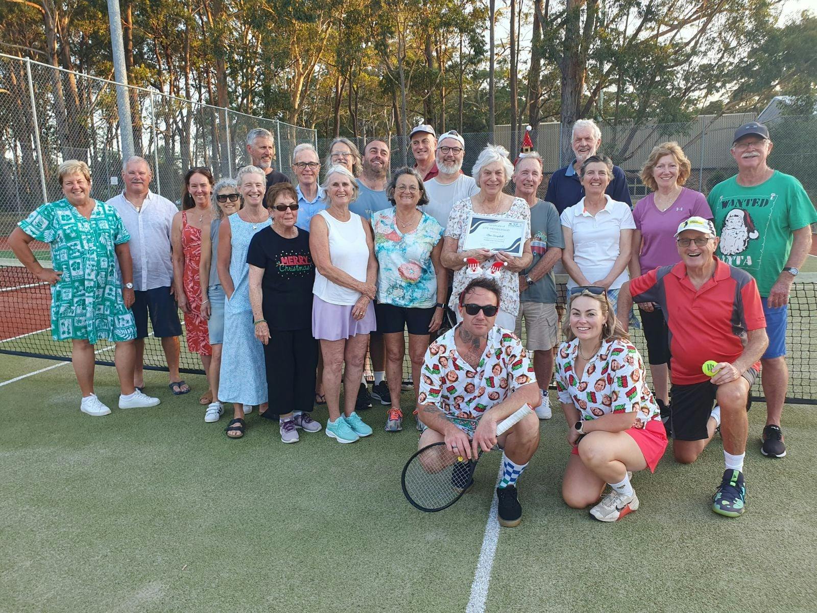 Tennis at Sussex Inlet