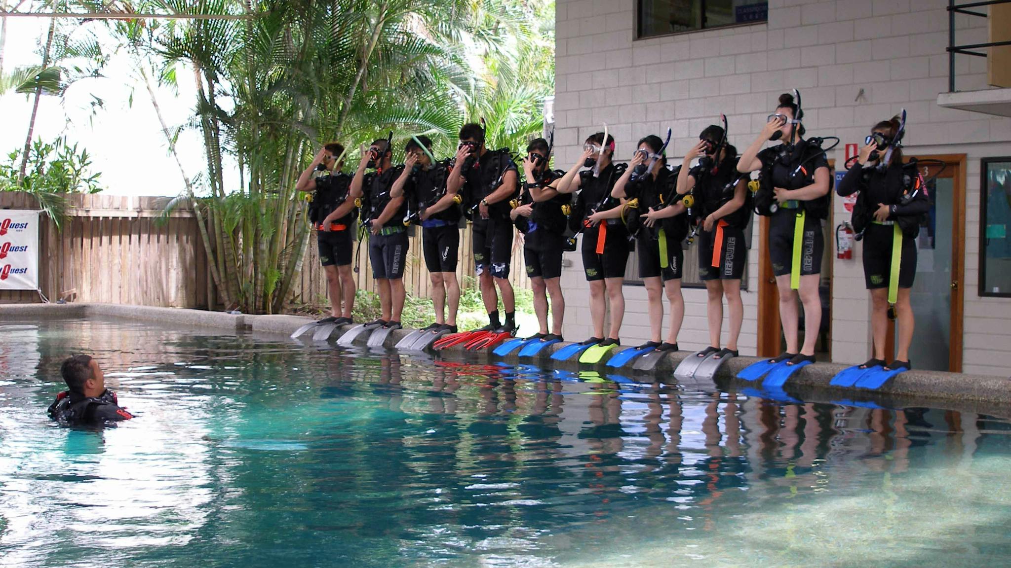 Training pool Training pool