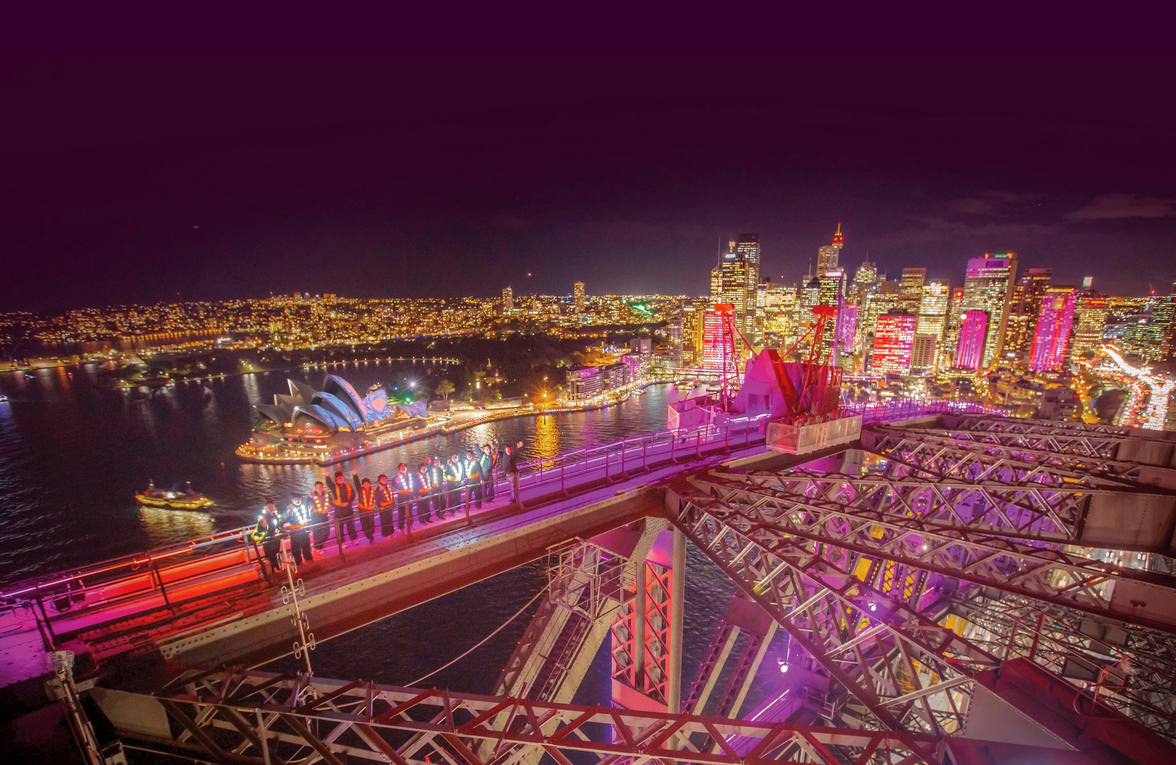 Vivid Sydney Climb