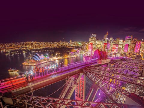 Vivid Sydney Climb