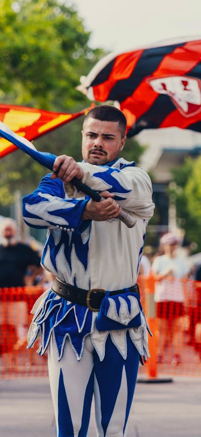 Italian Flag Throwers