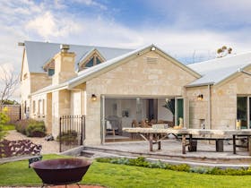 Front view of house.